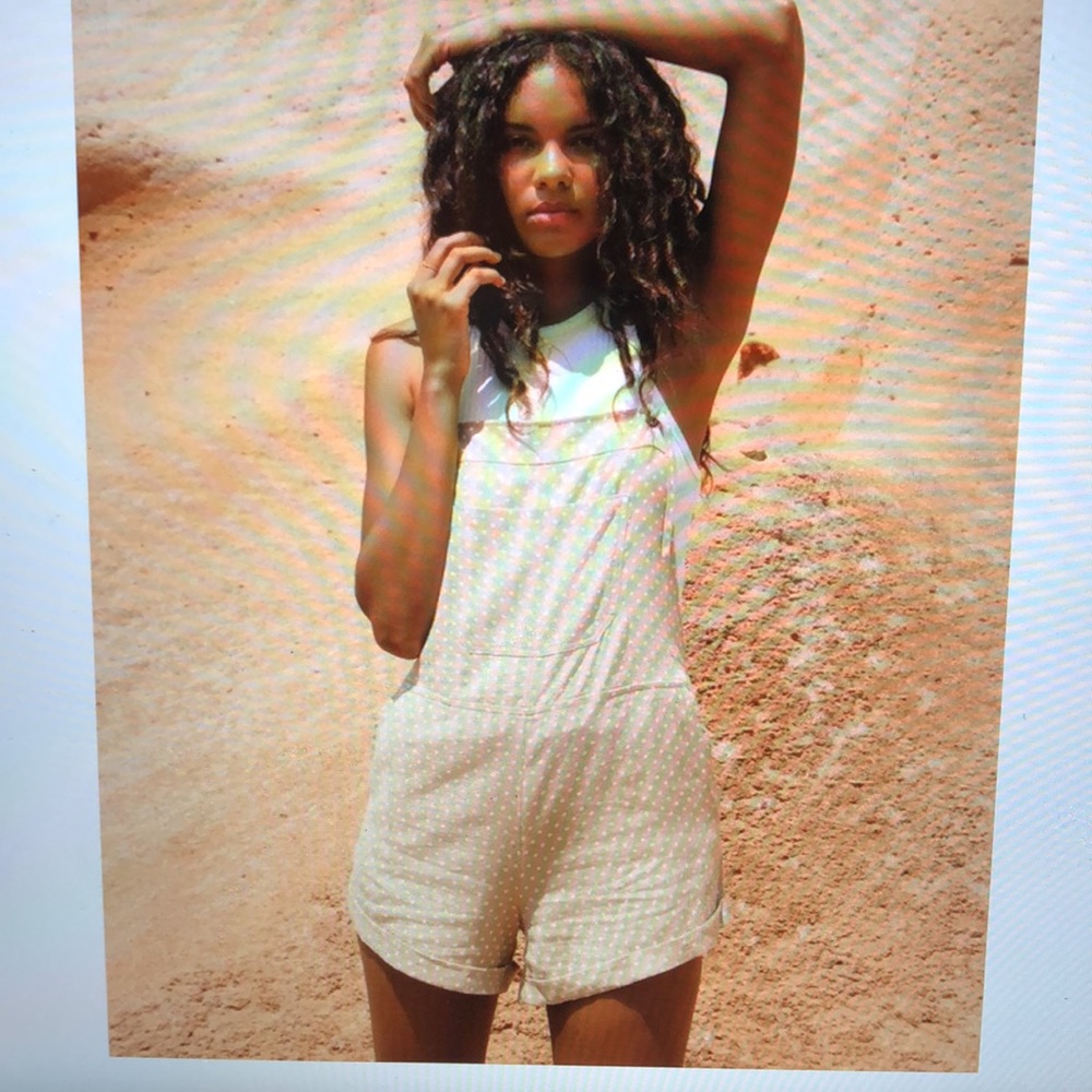 NWT Billabong overall shorts